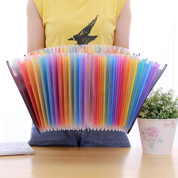 Desktop storage folder 24 layers