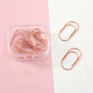 Simple Paper Clips Set Cultural And Creative Office Bookmark