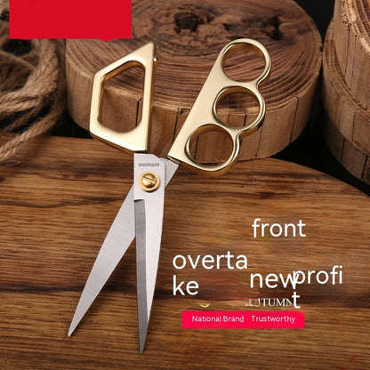 Alloy Stationery Household Office Craft Scissors