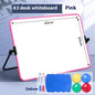 Double-sided Magnetic Small Blackboard Drawing Board Erasable Soft Edge Whiteboard Message Board