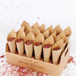 Wedding Paper Cone Box Wedding Kraft Paper