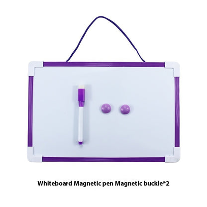 Child Drawing Doodle Board Magnetic Double-sided Tiny Whiteboard Writing Erasable