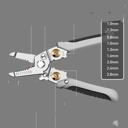 Lvlin Wire Stripper Electrician Cable Cutters Peeling Pliers Multifunctional
