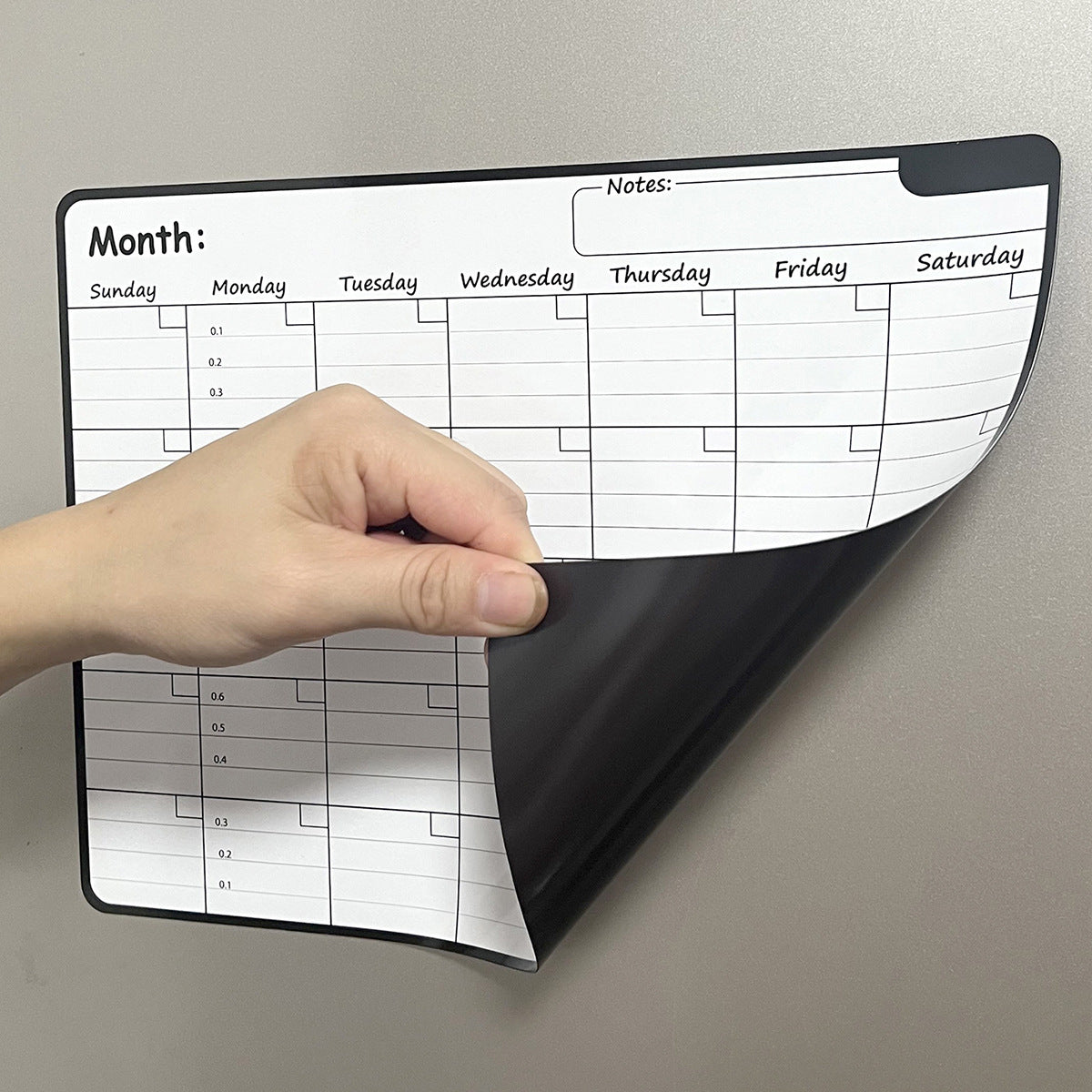 Whiteboard Soft Magnetic Post-It Notes Message Board Refridgerator Magnets