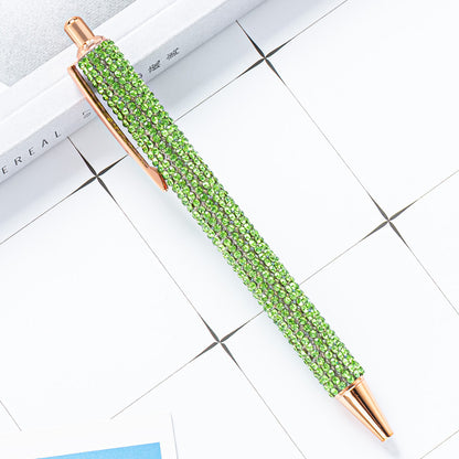 Press Pen Rhinestone Foreskin Student Stationery