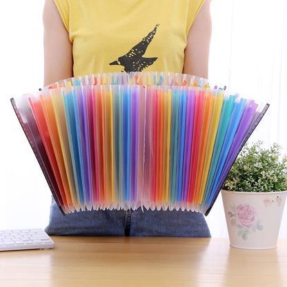 Desktop storage folder 24 layers