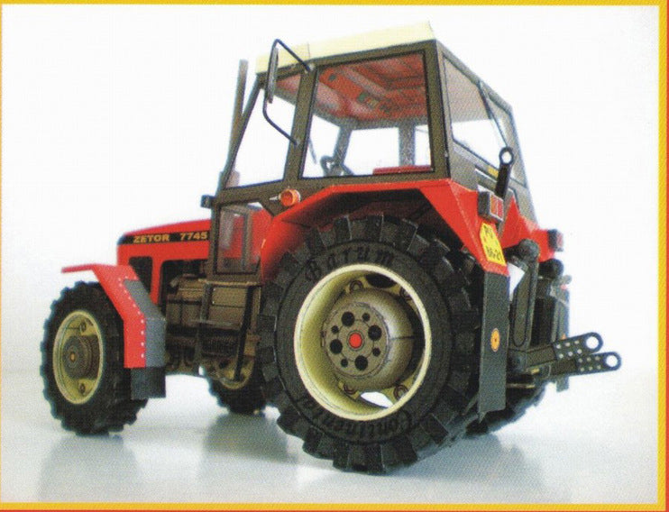 Tractor Paper Craft