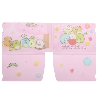 Folding mask storage folder