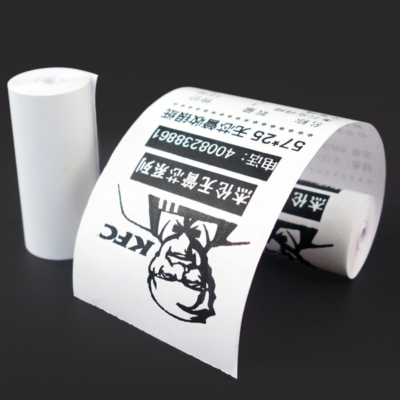 Thermal printing paper receipt paper