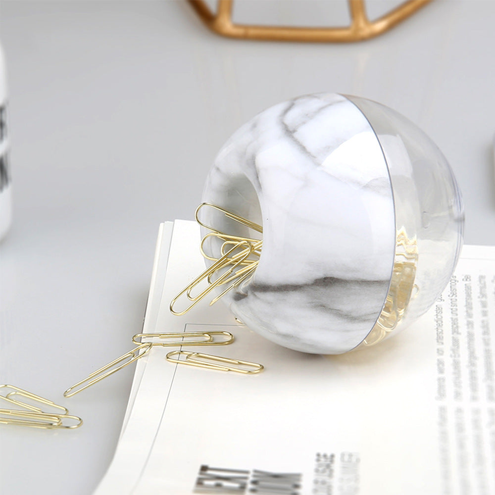 Creative Marble Paper Clip Paper Clip Paper Clip