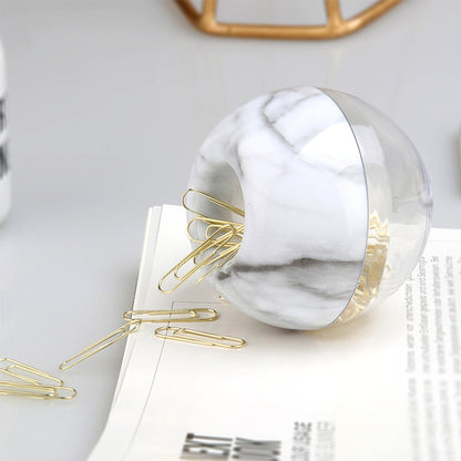 Creative Marble Paper Clip Paper Clip Paper Clip