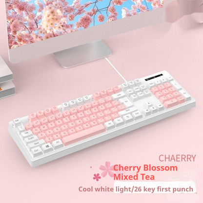 Mechanical Feeling Keyboard Mouse Suit