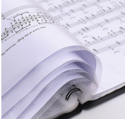 Music Folder Examination Paper Folder Information Booklet Black