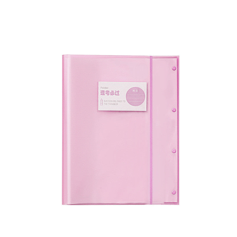 Test Paper Folder Transparent Insert Folder