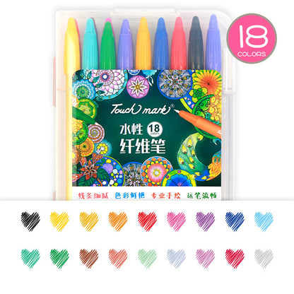 Touch mark water-based fiber pen hand account pen