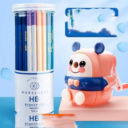 Log Children's Hexagon Pencil Stationery Set