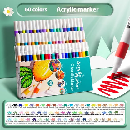 True Color Acrylic Marker Pen Student Only Color Painting