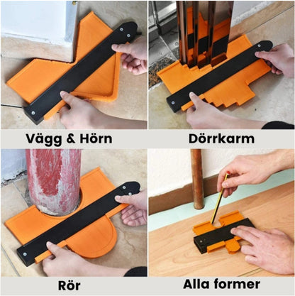 Profile Ruler Radius Ruler Contour Ruler Woodworking Tools