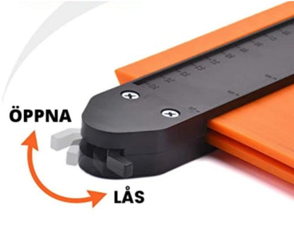 Profile Ruler Radius Ruler Contour Ruler Woodworking Tools