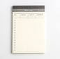 Business Day Planner, Notepad, Tear Pad, Office Desk Agenda Memo