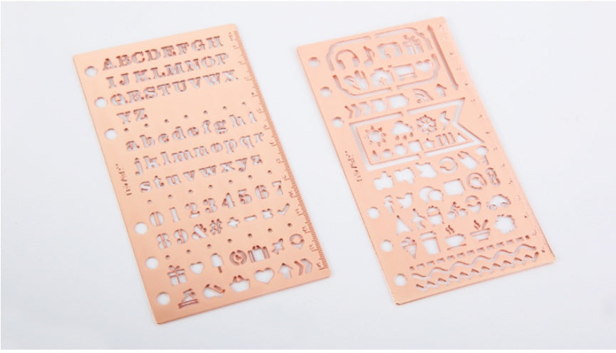 Stationery Hollow Hand Account Multifunctional Ruler