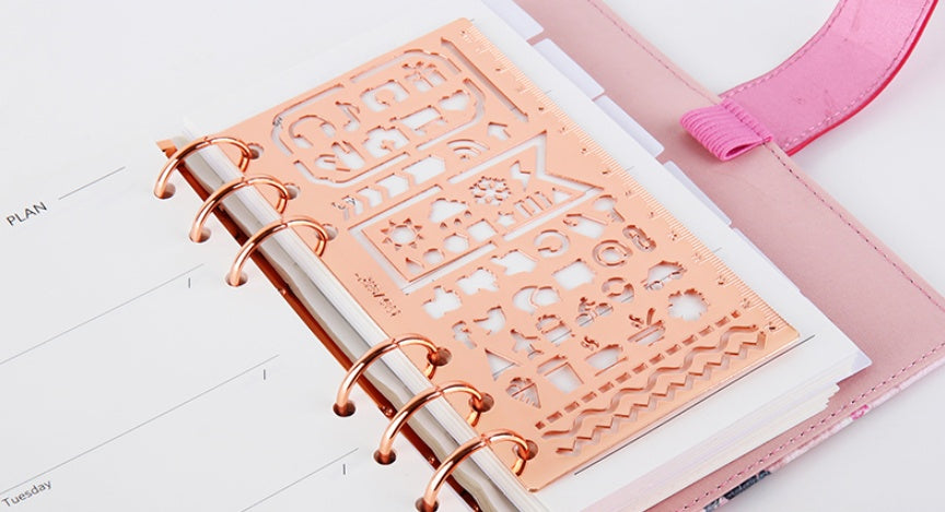 Stationery Hollow Hand Account Multifunctional Ruler