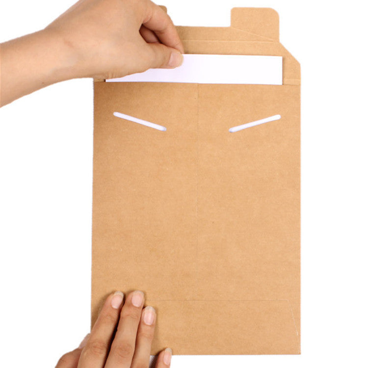 Kraft Paper Document Bag European And American Envelopes No Word Blank A4 Document Bag