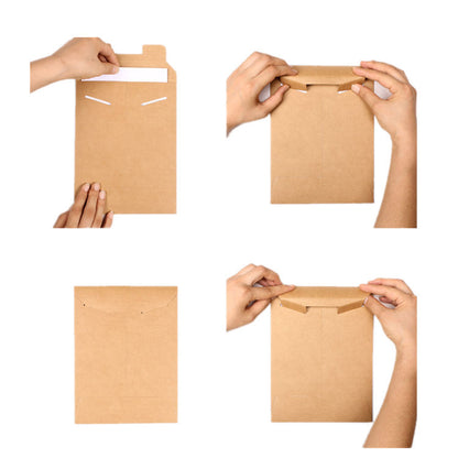 Kraft Paper Document Bag European And American Envelopes No Word Blank A4 Document Bag