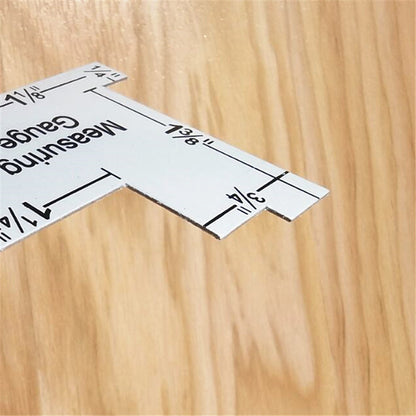 Multilateral Aluminum Ruler Metal Patchwork Ruler Garment Tailor Design Ruler Patchwork Thickness Ruler