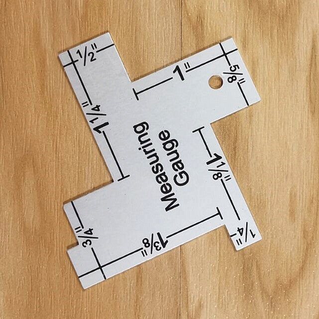 Multilateral Aluminum Ruler Metal Patchwork Ruler Garment Tailor Design Ruler Patchwork Thickness Ruler