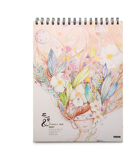 Sketchbook, Picture Book, Hand-Painted A3 Drawing Paper, Sketch Drawing Book, Thickened Drawing Book For Students