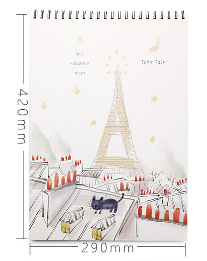 Sketchbook, Picture Book, Hand-Painted A3 Drawing Paper, Sketch Drawing Book, Thickened Drawing Book For Students