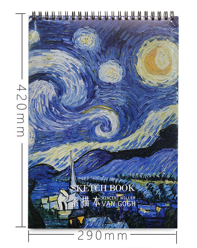 Sketchbook, Picture Book, Hand-Painted A3 Drawing Paper, Sketch Drawing Book, Thickened Drawing Book For Students