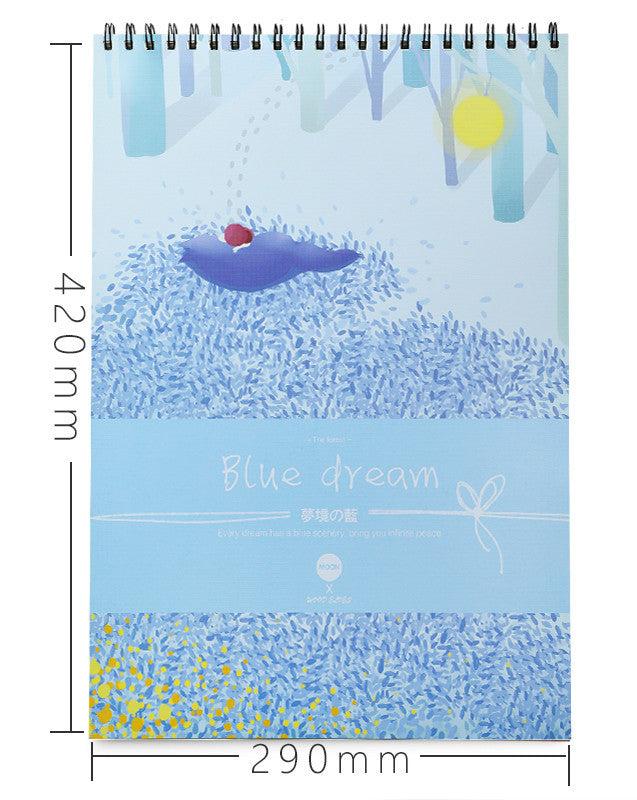 Sketchbook, Picture Book, Hand-Painted A3 Drawing Paper, Sketch Drawing Book, Thickened Drawing Book For Students