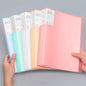 A3 Folder Transparent Test Paper Folder Insert Pocket Hand Frame Storage Book