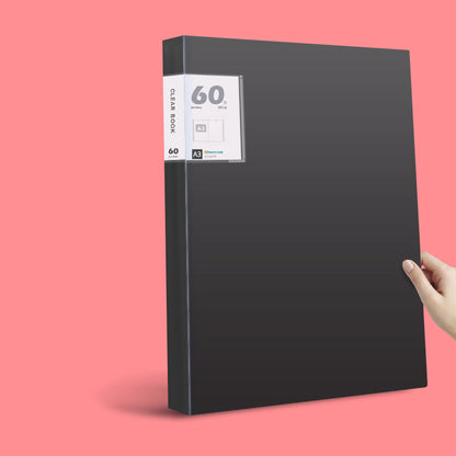 A3 Folder Transparent Test Paper Folder Insert Pocket Hand Frame Storage Book