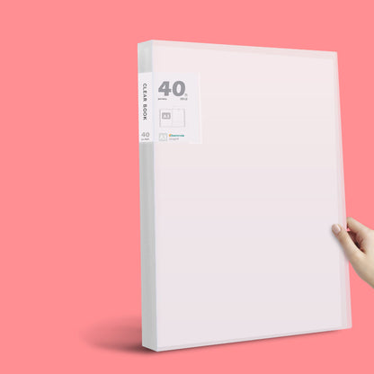 A3 Folder Transparent Test Paper Folder Insert Pocket Hand Frame Storage Book