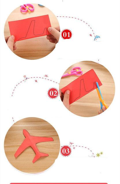 Diy Cut Origami Colored Paper Material Package