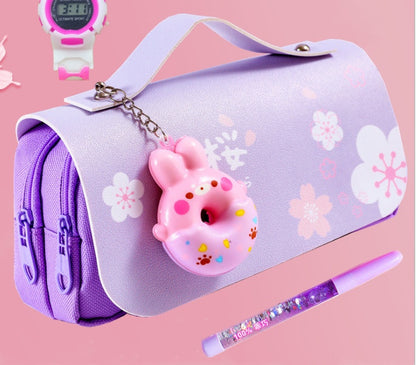 Simple Large-Capacity Stationery Box