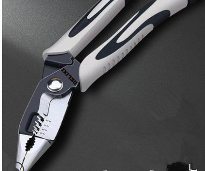 Delixi Vise Multifunctional Universal Diagonal Pliers Needle Nose Pliers Hardware Tools Daquan Wire Cutters Electrician