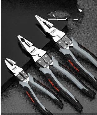 Delixi Vise Multifunctional Universal Diagonal Pliers Needle Nose Pliers Hardware Tools Daquan Wire Cutters Electrician