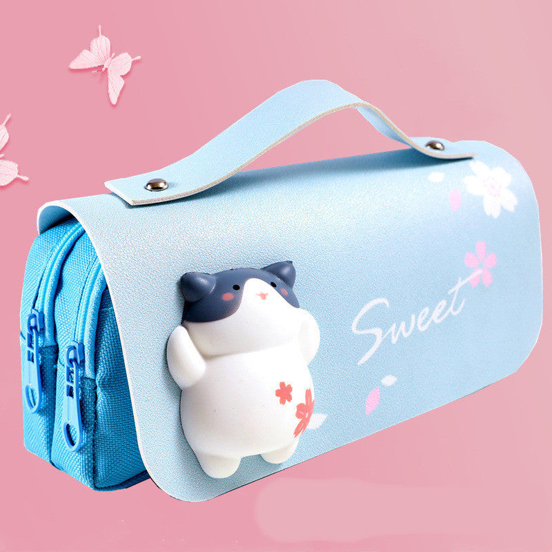 Simple Large-Capacity Stationery Box