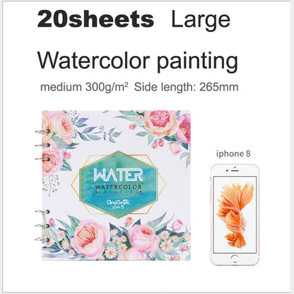 Thicken Medium And Coarse-grained Painting Book, Fine Art Sketch Book