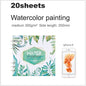 Thicken Medium And Coarse-grained Painting Book, Fine Art Sketch Book