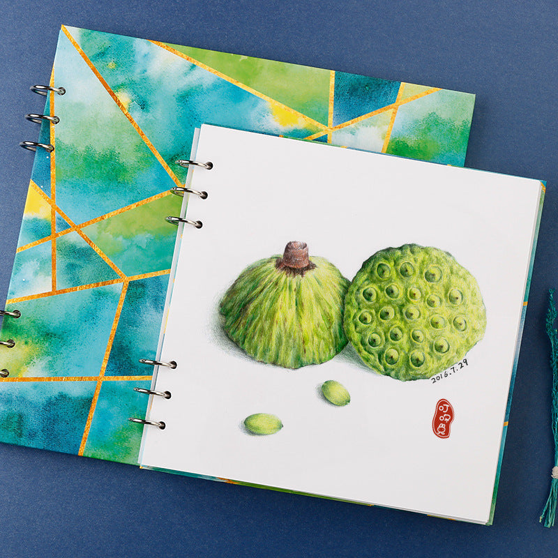 Thicken Medium And Coarse-grained Painting Book, Fine Art Sketch Book