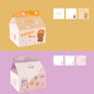 Milk Carton Post-it Note Korean Ins Removable Note Paper
