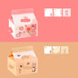 Milk Carton Post-it Note Korean Ins Removable Note Paper