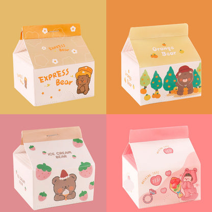 Milk Carton Post-it Note Korean Ins Removable Note Paper