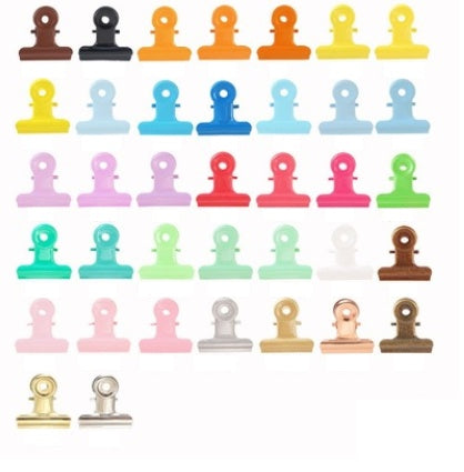 Candy Color Round Folder Cute Color Note Folder