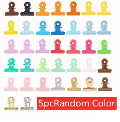 Candy Color Round Folder Cute Color Note Folder